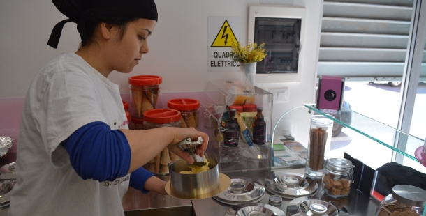 Un''altra eccellenza di Ostia: la gelateria Le Chat